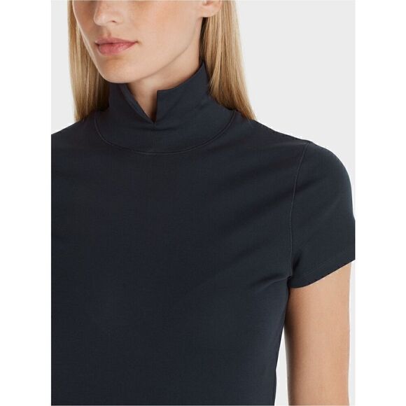 Marc Cain T-shirt with slit mock neck NEW - Picture 5 of 7